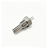 Sonde de température 100K, thermocouple fileté M10 en acier inoxydable de type K, avec boîtier en laiton