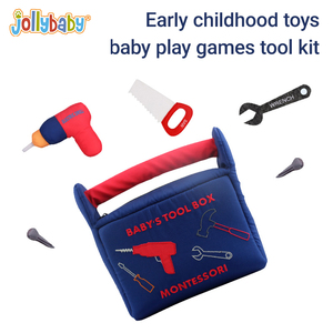 <span class=keywords><strong>Boîte</strong></span> <span class=keywords><strong>à</strong></span> <span class=keywords><strong>outils</strong></span> en tissu peluche Montessori avec logo OEM Kit d'<span class=keywords><strong>outils</strong></span> ménagers pour la construction sur mesure 1ère <span class=keywords><strong>boîte</strong></span> <span class=keywords><strong>à</strong></span> <span class=keywords><strong>outils</strong></span> de jeu pour enfants - Product Image 4