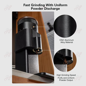 เครื่องบดเมล็ด<span class=keywords><strong>กาแฟ</strong></span>ความเร็วต่ำเครื่องบด<span class=keywords><strong>กาแฟ</strong></span>ไฟฟ้าทรงกรวยสำหรับทำเอสเพรสโซ่หม้อต้มกาแฟเย็น - Product Image 6