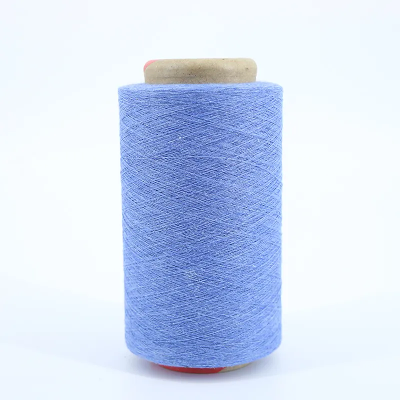 6 ply penteado algodão misturado tricô fio fort-shirt tubo fio