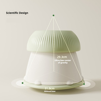 Tabouret pivotant en forme de champignon pour enfants, jouet sensoriel d'équilibre et d'exercice actif pour tout-petits, idéal pour l'intérieur