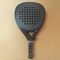 Raquettes de padel professionnelles personnalisées en fibre de carbone 12K et 18K, OEM, avec logo personnalisé, filet en polyester