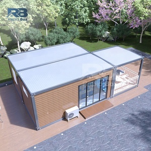 Сборные дома Передвижные 2 3 спальни Портативный Отель Складной расширяемый модульный сборный контейнерный дом вилла с Toiet - Product Image 3