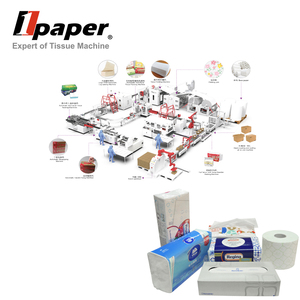 Fully Automatic PLC Controlled <strong>Tissue</strong> Paper Production <strong>Machine</strong> With Motor Pump High Capacity 4-6 Ton/day 150 Pcs/min 220V/380V - Product Image 5