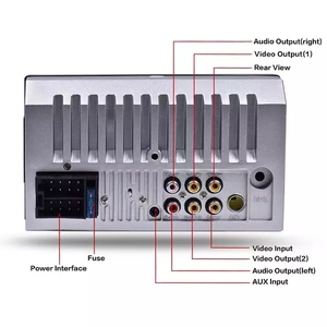 7018B Universal Machine Car <span class=keywords><strong>MP5</strong></span> <span class=keywords><strong>Player</strong></span> 2 Din Multimedia Stereo 7 pulgadas Auto Radio Car Audio DVD <span class=keywords><strong>Player</strong></span> - Product Image 4