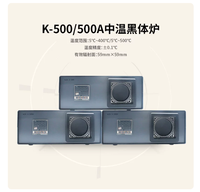 Four de calibrage corps noir de laboratoire Iwin TCBF, modèle plastique OEM, indice de protection IP55, garantie 1 an