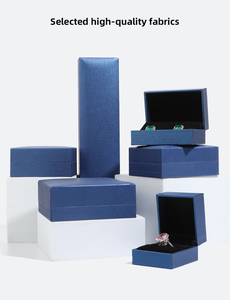 Biểu Tượng Tùy Chỉnh Chất Lượng Cao Bông Tai Vòng Đeo Tay Vòng Cổ Trường Hợp Set Tổ Chức Lưu Trữ Đồ Trang Sức Toàn Bộ Hộp PU Giấy Bao Bì Sang Trọng - Product Image 4