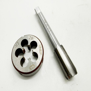 Jeu de tarauds et d'embouts en acier rapide W6542 de fabrication américaine + jeu d'embouts 3/4UN UNC UNS <span class=keywords><strong>UNEF</strong></span> - Product Image 3