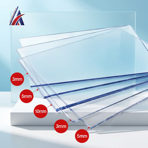Lámina de Acrílico Extruido Transparente, Panel de Plástico de 1 mm de Espesor para Exhibición Comercial - Product Image 1