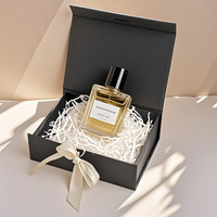 Emballage cosmétique haut de gamme imperméable de luxe, flacon compte-gouttes pour gloss à lèvres, sérum, pot de crème, boîte rigide personnalisée, éponge, logo pour les soins de la peau