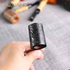 Muxiang Wooden Smoking Pipe Handcrafted Bamboo Straight Type Tobacco Pipe For Personal Gift - Product Image 4