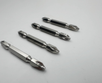 Embout magnétique double face Phillips en acier S2, tige hexagonale 1/4 pour visseuse à chocs et perceuse