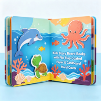 Livre cartonné personnalisé avec impression sérigraphique OEM |   Livre pour enfants bon marché, pages épaisses et durables, format A4/A5, pour l'éducation préscolaire