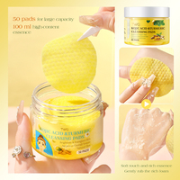 TWG OEM Factory - Lingettes nettoyantes pour le visage à l'extrait de curcuma, éclaircissantes et hydratantes, soin de la peau, lingettes nettoyantes pour le visage à l'acide kojique et au curcuma