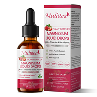 Magnesium Glycinate Cair Bentuk Tetes Formula Terkonsentrasi Rasa Stroberi Mendukung Tidur Kesehatan Tulang Imunitas Dewasa Tingkat Tinggi
