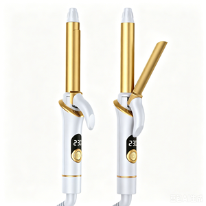 Mini fer à boucler haute température, nouveau modèle, fer à cheveux chauffant avec chauffage PTC, écran LCD, fer à boucler électrique - Product Image 1