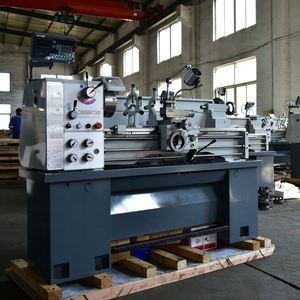 Tour manuel en métal de haute précision avec établi, livraison gratuite, C0636A, fabriqué en chine - Product Image 3