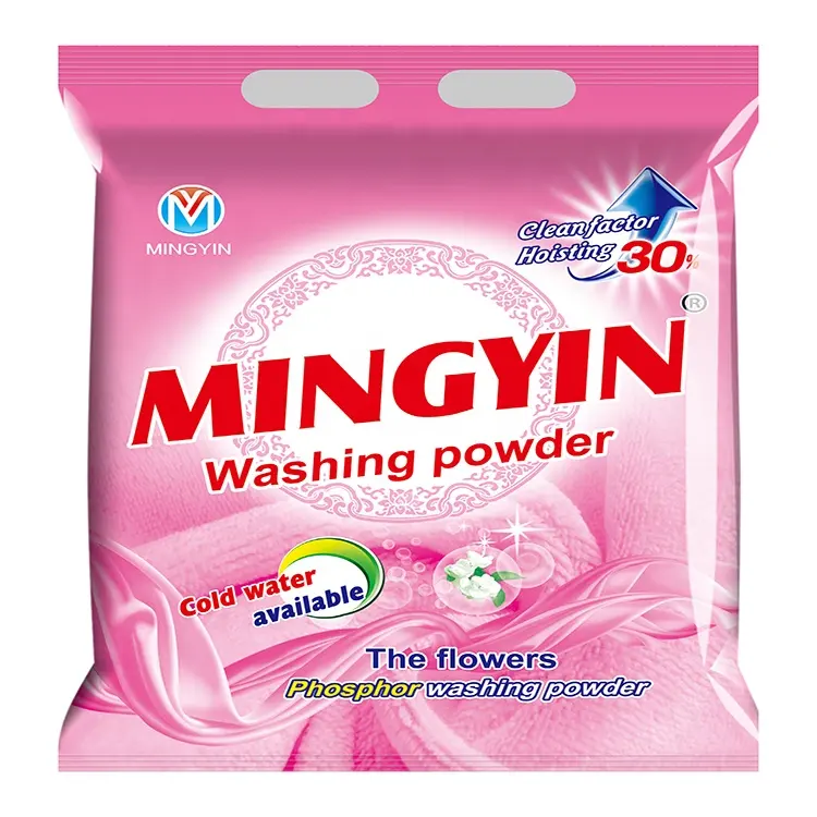 Washing Powder Apparel Powder Cleaner Detergent Sheets Washing Clothes Automatic Machine Washing Cleaner Laundry WHITE & BLUE