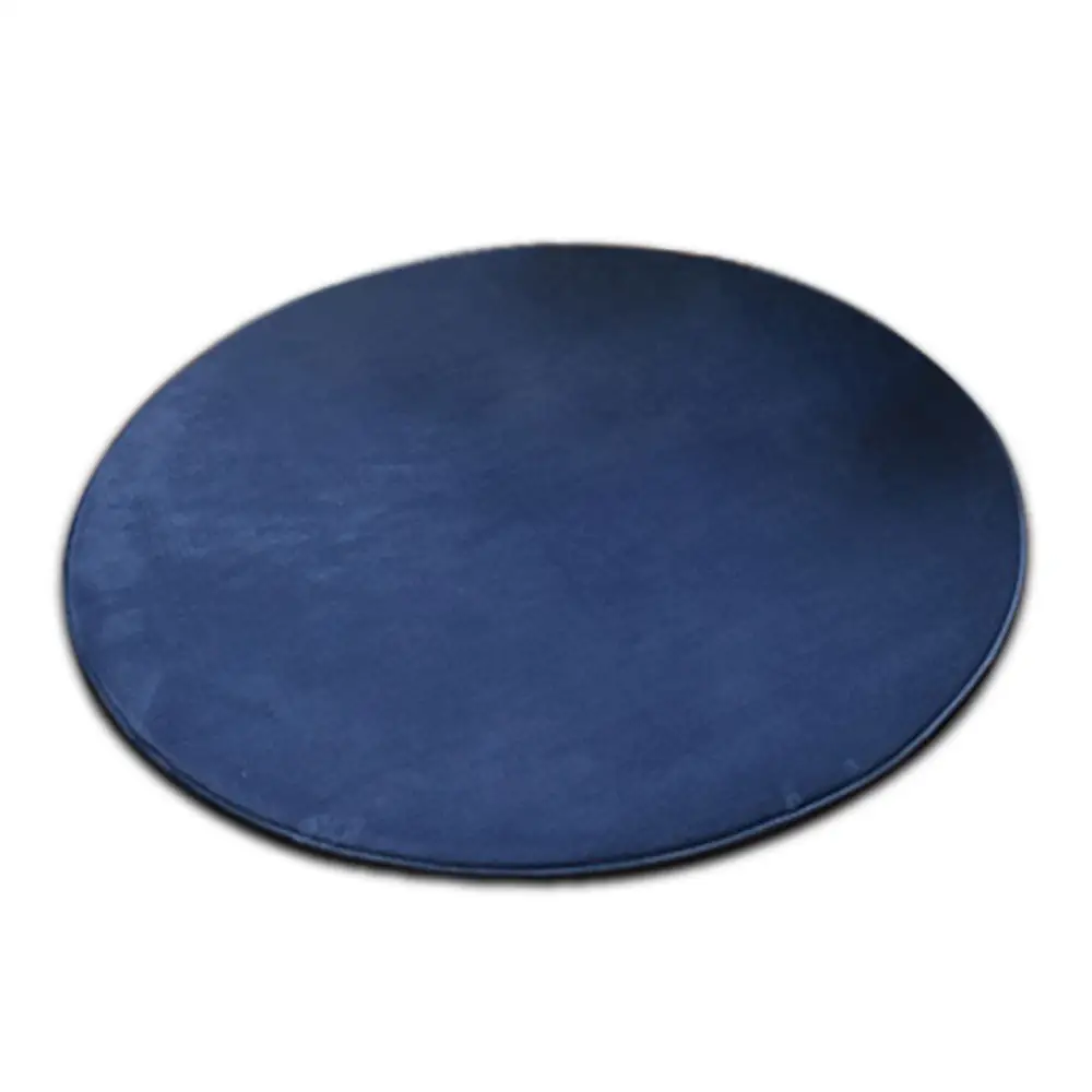 Fabriek Customsized Eenvoudig Zacht Comfortabel Meer Blauw Koraal Fleece Tapijten Voor Woonkamer Tapijt
