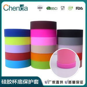 Housse de protection réutilisable en silicone avec logo personnalisé pour bouilloire, tasse à eau chaude, bouteille d'eau chaude en verre, tasse à café - Product Image 6