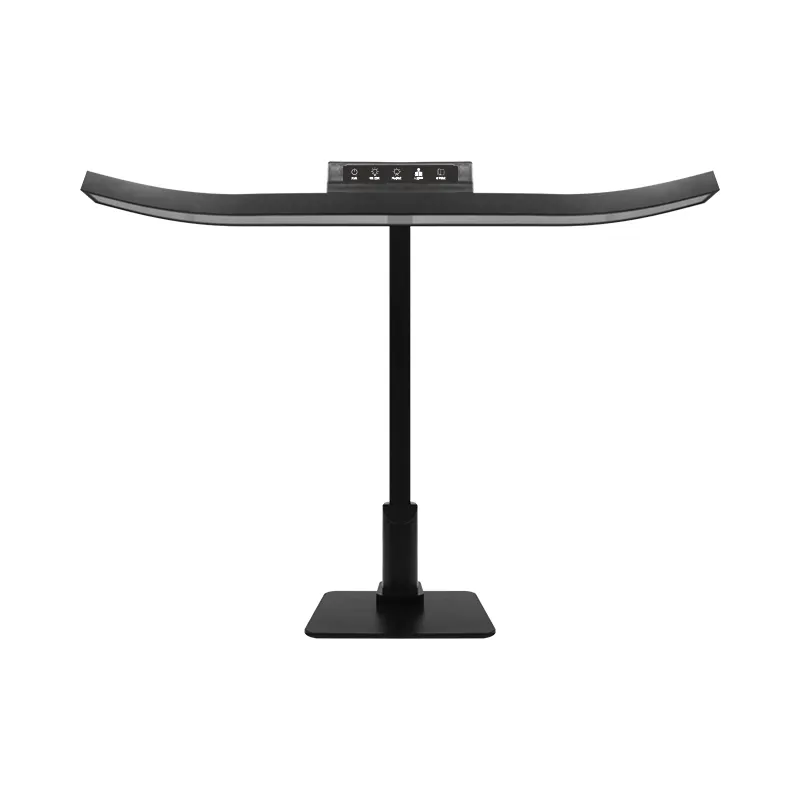 Platform hot product curved seating induction black eye protection desk lamp, office desk screen reading lamp