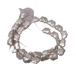 Cuentas Redondas Edison de 9-11 mm, Perlas Naturales de Agua Dulce, Blancas, Rosas y Moradas, Recubiertas de Aceite Brillante, para Hacer Joyas y Collares Hechos a Mano - Product Image 5