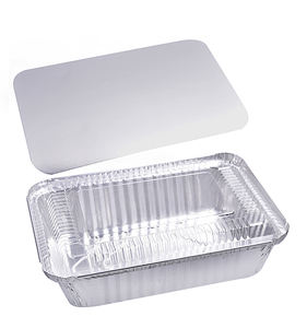 Wadah Makanan Aluminium Foil, Nampan Kue Aluminium Foil 1000Ml Panci Foil Takeaway - Product Image 1