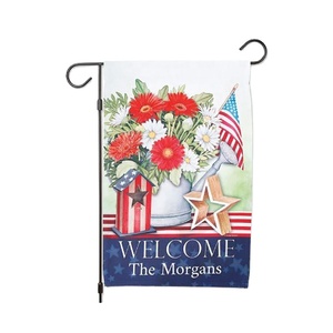 High Quality 300D Polyester Garden <b>Flag</b> 12x18 3 Layers Custom Any Size Any Color for Yard Decoration 300D Polyester Blank <b>Flags</b> - Product Image 4