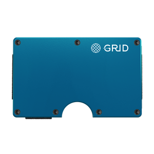 DB คลิปเงินอลูมิเนียมสีน้ำเงินอุปกรณ์กระเป๋าสตางค์ที่ทันสมัย - Product Image 2