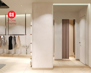 Étagère de présentation pour vêtements féminins |   Comptoir d'exposition pour magasin de vêtements sur mesure et décoration intérieure de magasin de vêtements - Product Image 3