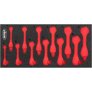 Inserto de espuma suave VIGOR ∙ vacío ∙ 393 ∙ L x W x H: 188 mm x 35 mm - Product Image 1