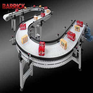 Gıda Sınıfı Beyaz POM Modüler Kaymaz Konveyör Zinciri, Verimli Yiyecek ve İçecek Paketleme Sistemleri Özelleştirmesi için Konveyör - Product Image 2
