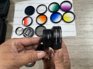 12 в 1 универсальный набор объективов для мобильного телефона <span class=keywords><strong>ND</strong></span> постепенный широкоугольный Макро CPL поляризация затемнения градиентный фильтр наборы для фотографии - Product Image 3