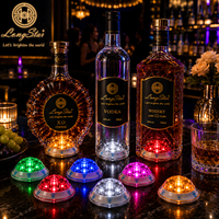 Longstargift OEM ODM RGB Spirits Brand Promotion Hospitality Showcase Custom ABS LED Bottle Light