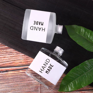 Bouteille <span class=keywords><strong>de</strong></span> whisky/alcool en verre carré givré court <span class=keywords><strong>de</strong></span> 100ml avec couvercle à vis en aluminium pour le stockage et l'emballage <span class=keywords><strong>de</strong></span> brandy <span class=keywords><strong>de</strong></span> vin <span class=keywords><strong>de</strong></span> tequila - Product Image 4