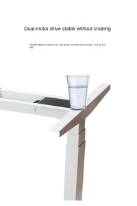 Dual-động cơ có thể điều chỉnh độ bền vững mạnh mẽ điện chiều cao-có thể điều chỉnh máy tính bảng sit-đứng bàn cho văn phòng sử dụng - Product Image 6