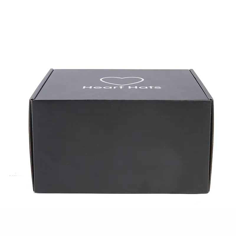 ふた付き段ボール紙箱は、ホットスタンプ金ロゴ包装箱を印刷するカスタムカラーにすることができます