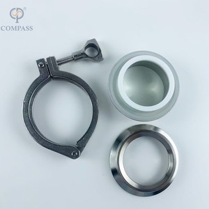 DN15 TC34MM SS304 ABRAZADERA SANITARIA DE ACERO INOXIDABLE con VISOR - Product Image 3