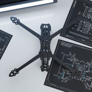 Estructura de Dron de Fibra de Carbono 3K SHENYU, Ligera y de Alta Resistencia para Carreras FPV y Fotografía Aérea - Product Image 1