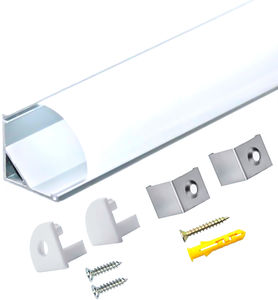 Profilé en aluminium LED linéaire étanche IP65 en forme de V super fin personnalisé 1m 2m 3m - Product Image 3