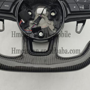 Nuevo Volante Deportivo de Fibra de Carbono y Alcántara para Modelos Audi A3 A4 A4L A5 A7L A8 Q5 Q7 B9 A6 R8 - Product Image 4