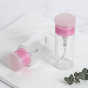 Distributeur de <span class=keywords><strong>lotion</strong></span>, tonique facial <span class=keywords><strong>ou</strong></span> dissolvant de vernis à ongles en plastique avec pompe à pression verrouillable - Product Image 3