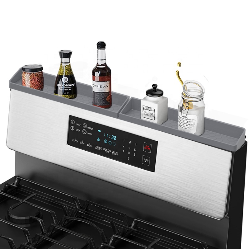 Велльфине 30 дюймов кухонная полка для плита над плитой специй кремния Магнитные плиты верхней полки с присоской