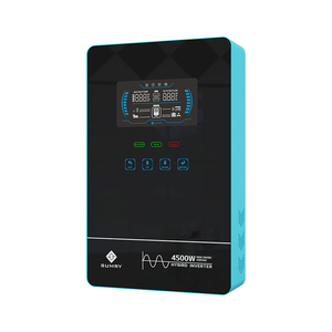 <span class=keywords><strong>Inversor</strong></span> Solar Híbrido Sumry de 4kW HGX <span class=keywords><strong>24V</strong></span> 110V 140A MPPT con Cargador Fotovoltaico, Onda Sinusoidal Pura, Monofásico, de CC a CA, para Sistemas Fuera de Red - Product Image 1