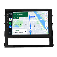 Autoradio Android 15 pour Toyota Land Cruiser 2016-2020 avec CarPlay, Android Auto, commande au volant, navigation GPS / vidéo
