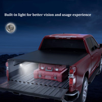 Couverture de tonneau en vinyle personnalisée pour Dodge Ram Nissan Chevy pour Tacoma et pour Hilux Soft Roll-up Truck Bed Fonction étanche