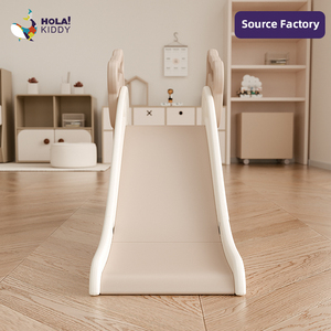 Kids <strong>Indoor</strong> <strong>Slide</strong> Plastic Foldable Toddler Play Set Safe Smooth <strong>Slide</strong> for Home Kindergarten OEM Factory - Product Image 2