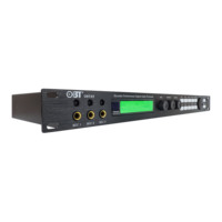 Effecteur numérique d'amplificateur de puissance audio de microphone professionnel OBT-X5 pour le concert