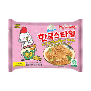 Korean <strong>Ramen</strong> Noodles 140G <strong>Pink</strong> Bag Creamy Chicken <strong>Ramen</strong> - Product Image 1