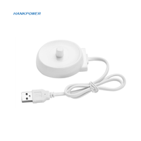Chargeur USB d'induction de brosse à dents électrique de vente chaude pour Oral B P2000 P4000 P6000 P7000 D10 D12 D16 D20 D34